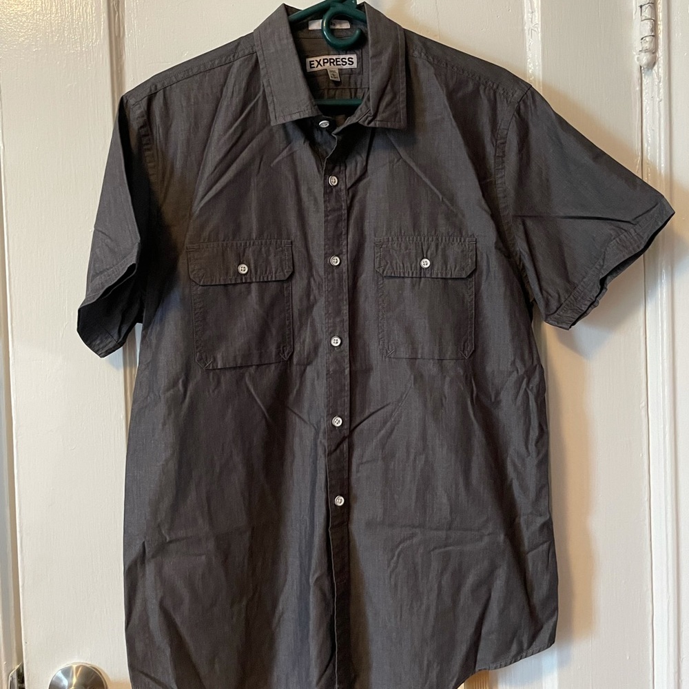 Express men’s shirt short sleeve